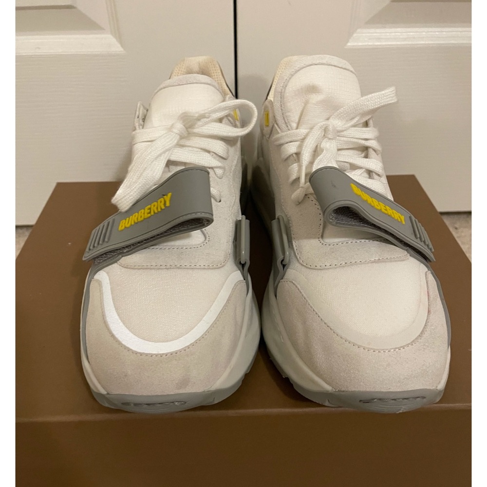 Burberry Vintage Check Velcro Strap Sneakers - Picture 5 of 15